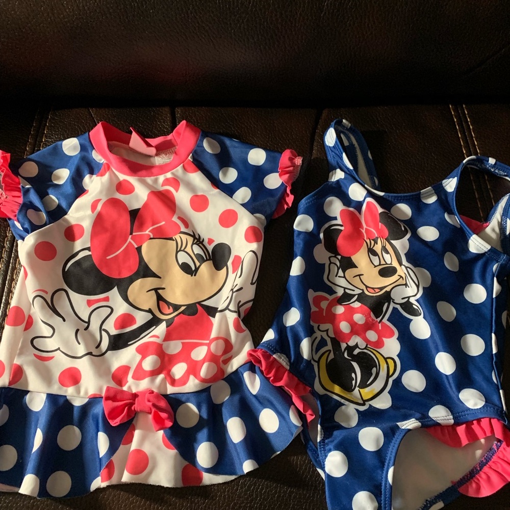 Toddler swimsuit & coverup
